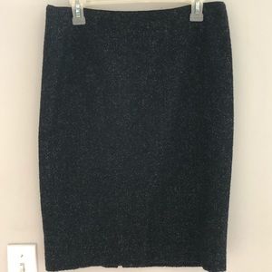 Elie Tahari Virgin Wool Pencil Skirt
